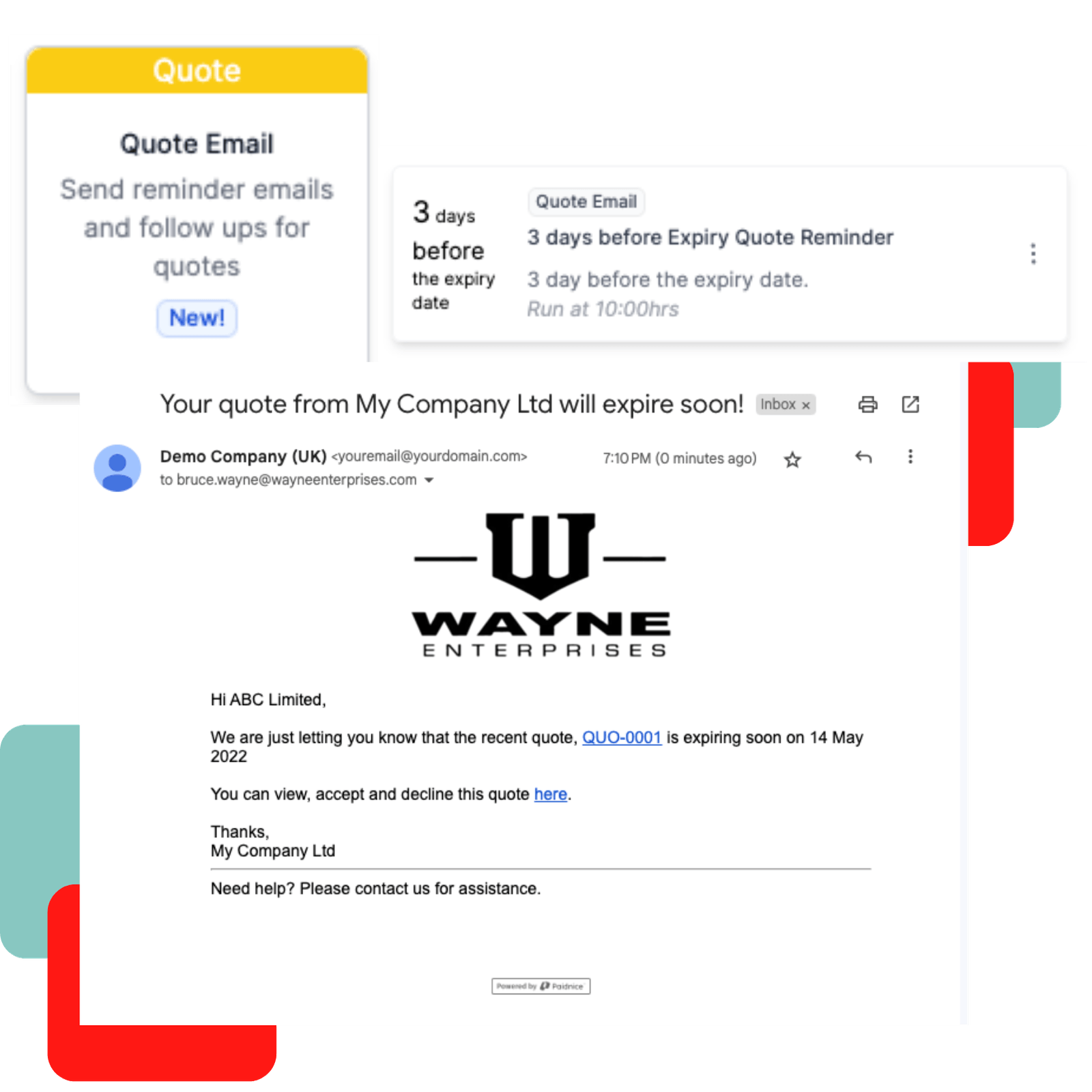 Send Automatic Quote Reminders for Xero and QuickBooks
